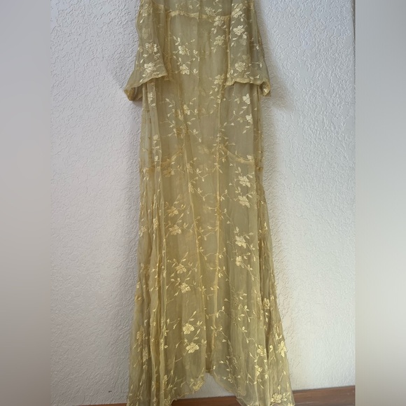 1920s/1930s Antique Silk Slip Dress - Picture 2 of 9